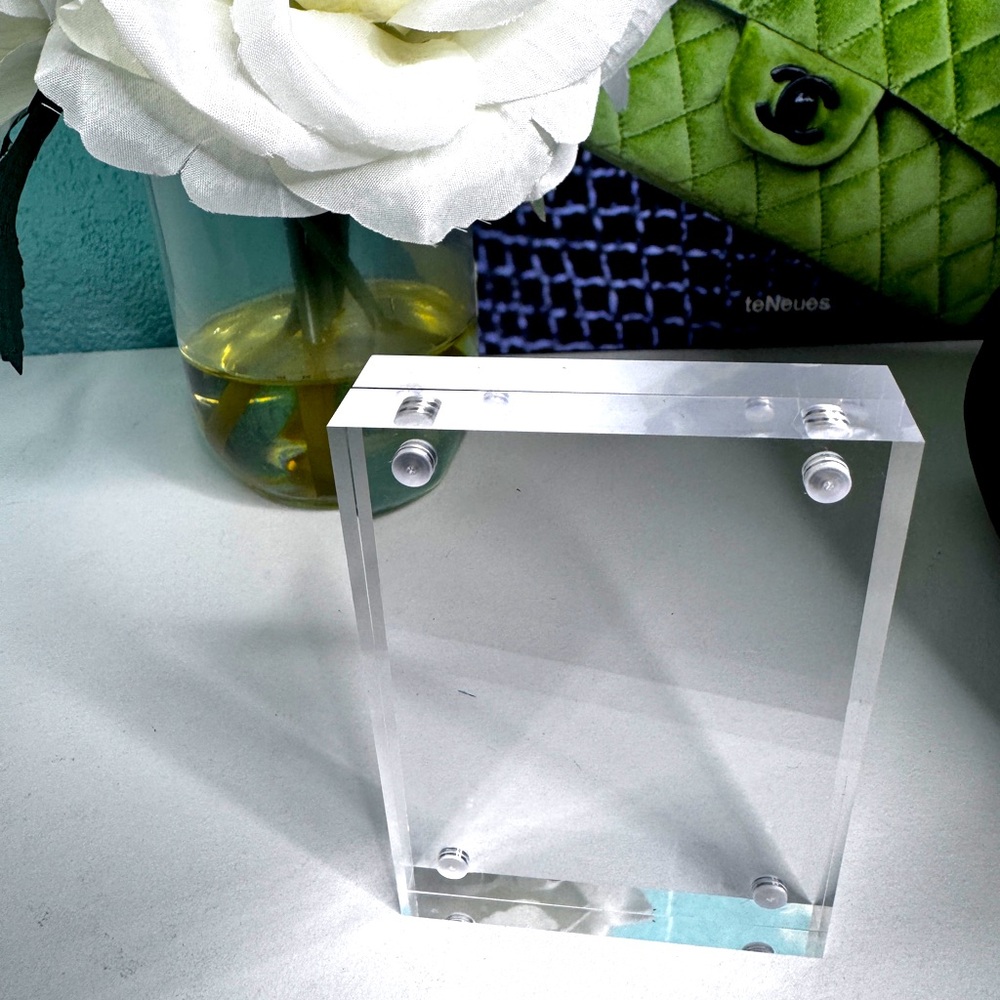 Clear Acrylic Display Block